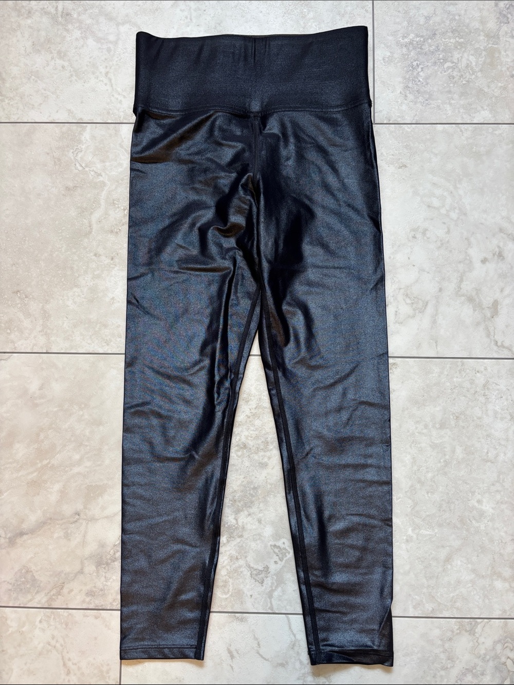 Carbon38 Black Shiny Leggings